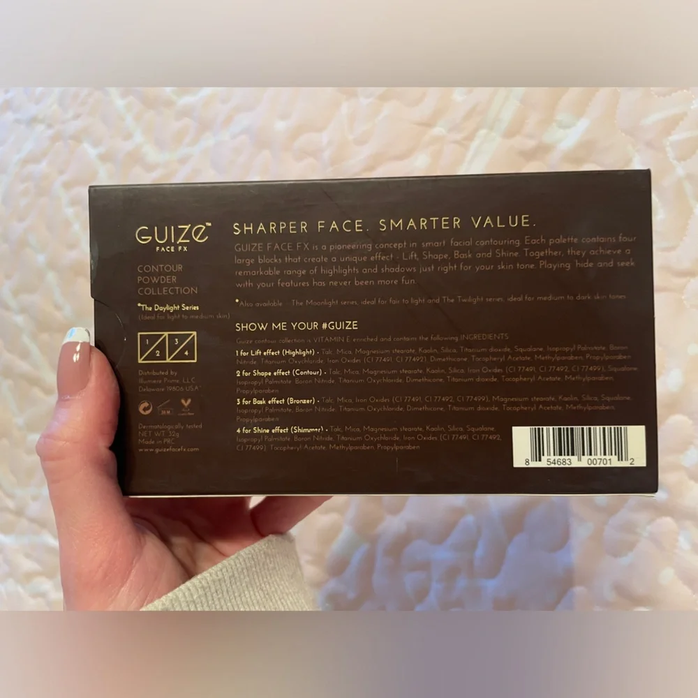 Guize Face FX Contour Bronzer Powder for Medium Olive Skin Tones NWT
